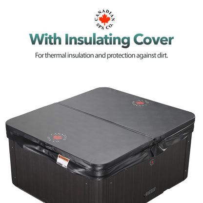 Manitoba AI Patio Spa | 4-Person 14-Jet | 172 x 154 cm