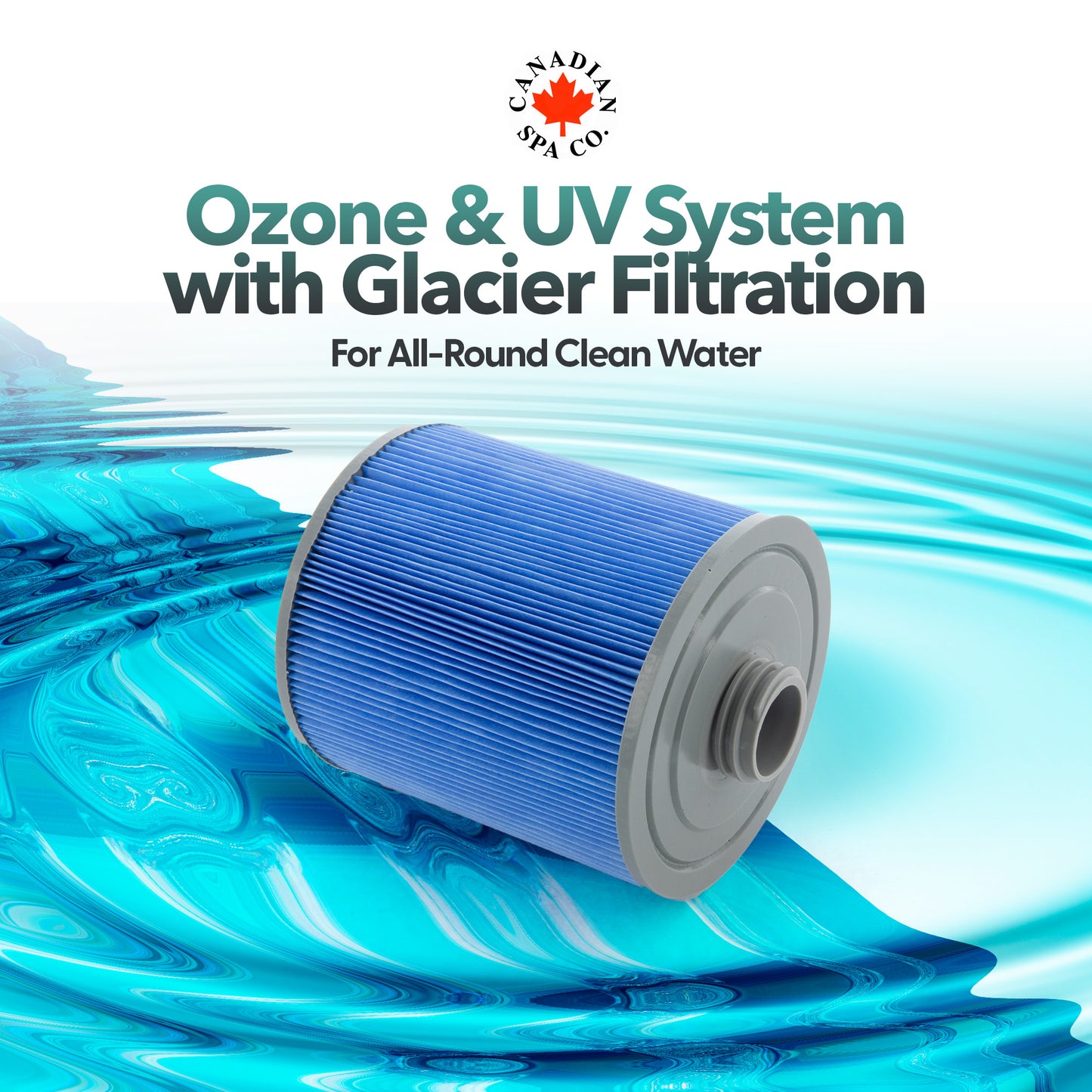 Manitoba AI Patio Spa | 4-Person 14-Jet | 172 x 154 cm