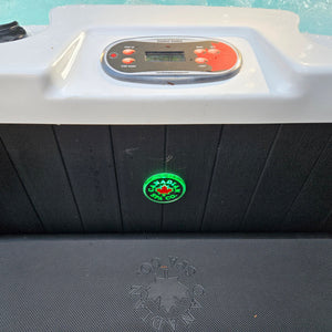 Cabinet LED Logo Plate - Black Ice