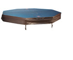 Muskoka Hard Top Cover - COFFEE 74in (Portable Spa version Clips)