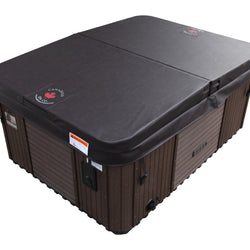 Quebec Hard Top Cover  - Coffee 2.03 x 1.53 m 5" X 3" Tappered