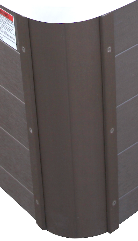 Corner No LED 3H Style Chocolate - Hurricane