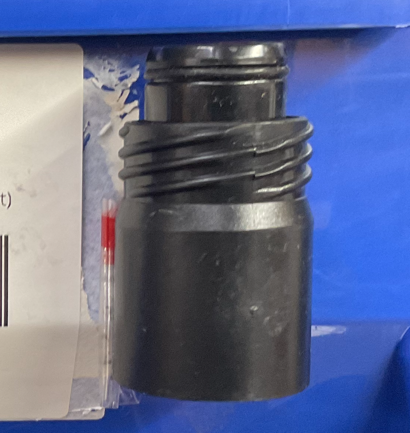 short stub connector fits the portable spa control unit