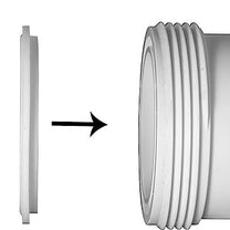 2 x O RING / GASKET FOR HEATER (for acrylic spas)