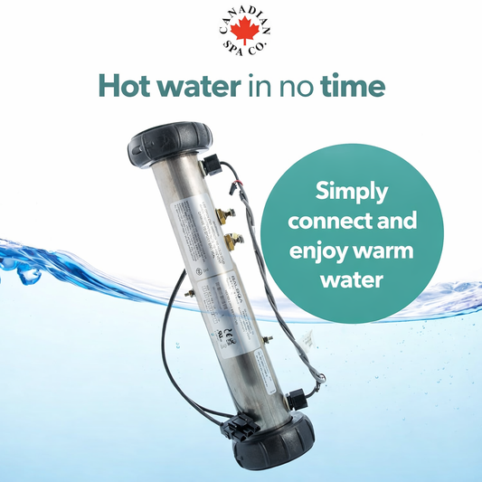 BP 600 /2100 series Balboa Heater with Molex Plug (M7)  Plug 'n' Click 2KW / 3KW / 5.5KW