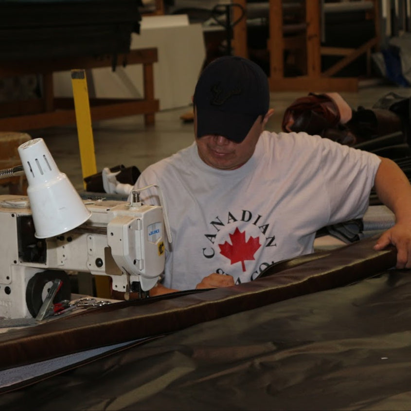 Swim Spa Cover - St Lawrence 20ft (Coffee) - Shipped in 2 Boxes