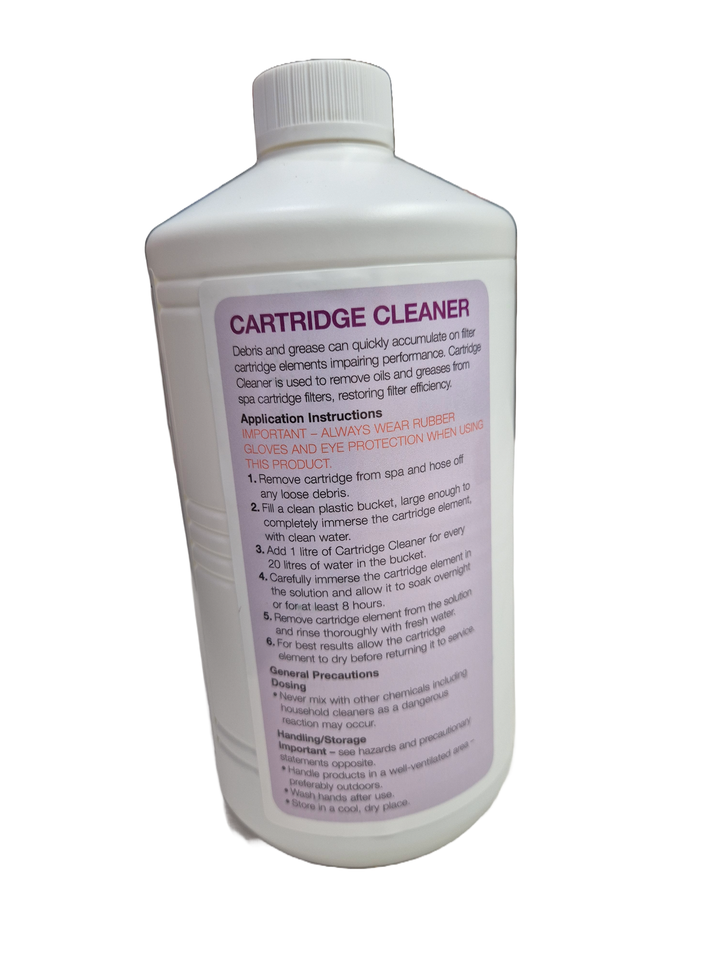 Canadian Spa Hot Tub Filter Cleaner – 1 Litre