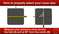 DELUXE Square Hot Tub Covers - 198cm to 233cm / 78" to 92" Ultra Thick with 2 Year Warranty