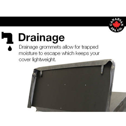 Swim Spa Cover - St Lawrence 20ft (Coffee) - Shipped in 2 Boxes