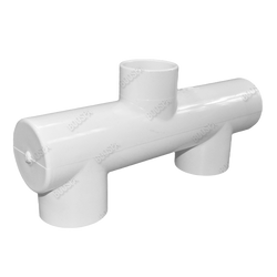 672-5040 TEE 2 FEMALES OUTLET 2" FOR SKIMMER