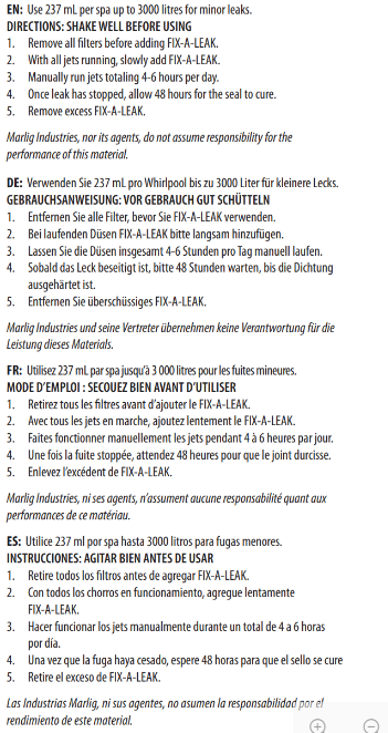 Fix-A-Leak (Leak Repair) 230ml