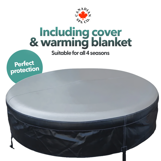 2027 Grand Rapids V2 Inflatable - 110-Jet - 3 Speed - 4-Person Hot Tub with LED Light