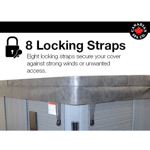 
Swim Spa Cover - St Lawrence 20ft (Coffee) - Shipped in 2 Boxes