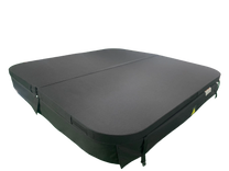Replacement Cover: Cornwall, Stratford, Winnipeg Size 198 x 198cm x Radius 15cm Black Oxford material