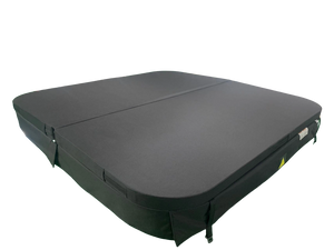 Replacement Cover: Cornwall Size 198 x 198cm x Radius 15cm Black Oxford material