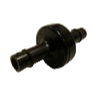 Ozone Non Return Valve 1/4 x 1/4" check valve black