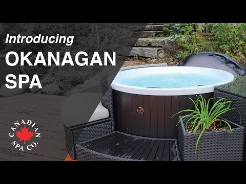 2026 Okanagan AI 4-Person Patio Spa | 160 cm Diameter