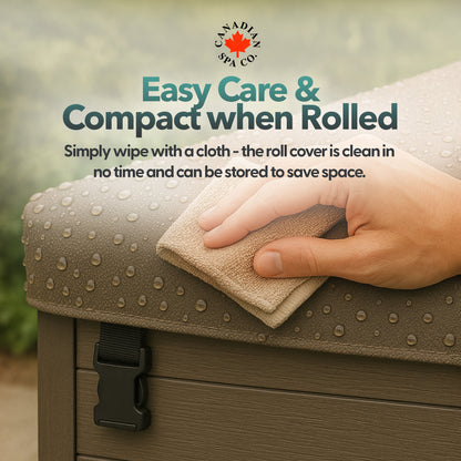 Rolling Cover - Alberta / Kingston 94.5 x 85in (240 x 216cm) - Brown