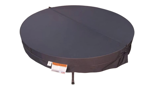 
Replacement Cover: Okanagan Oxford Black Material  63 Round 5 x 3