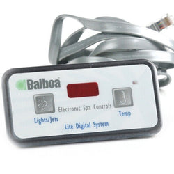 Balboa Topside Panel, E2 LT Digital, LED, 54116 Panel MRSPA E2 Mothership Part