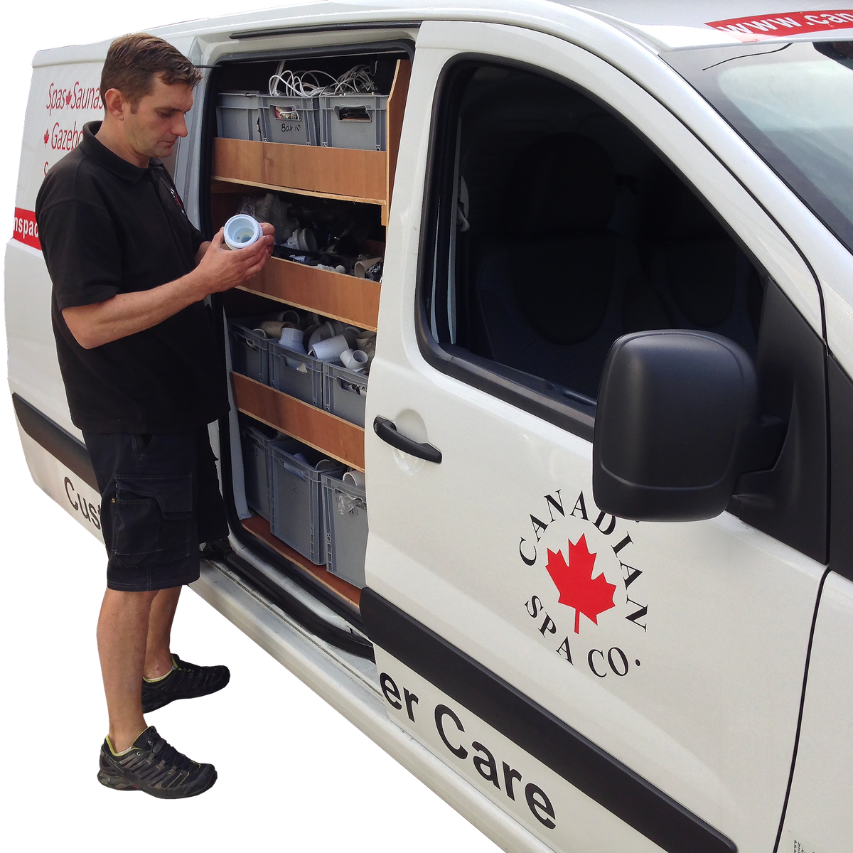 
Service call-out with 1 hour on site — Canadian Spa Company UK
