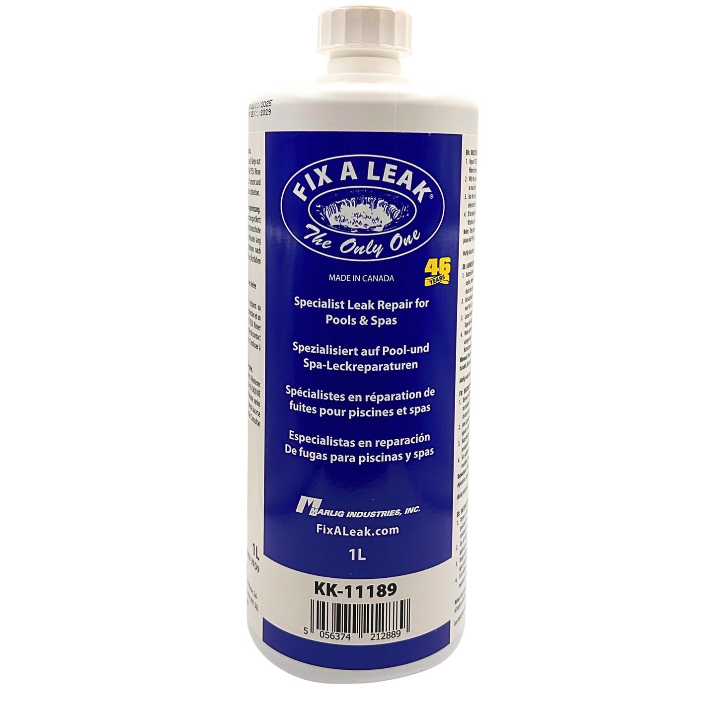 
Fix-A-Leak hot tub leak repair, 1000ml / 34oz — Canadian Spa Company UK