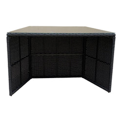 Glass Top Bar Table for Muskoka