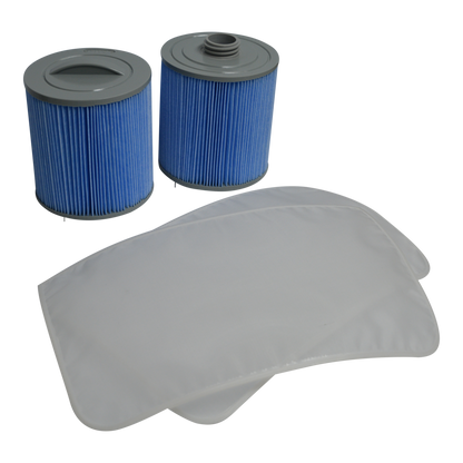 Canadian Spa Company_Spa_KA-10032_50sqft Glacier Antimicrobial Filters with Pre-Filters x 2_Hot Tubs