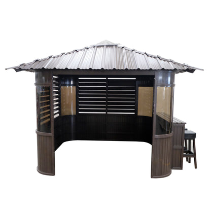Ex-Demo Fraser Freestanding Gazebo 305 x 305 x 295cm