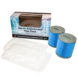 Canadian Spa Company_Spa_KA-10032_50sqft Glacier Antimicrobial Filters with Pre-Filters x 2_Hot Tubs