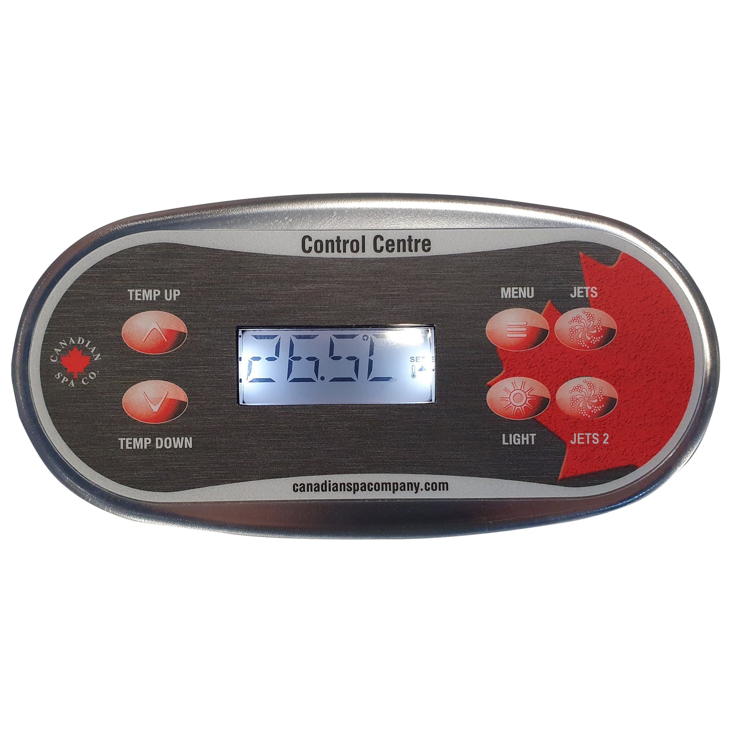 Canadian Spa Company_KK-11155_Balboa TP500 Topside Control 2 pump label_Hot Tubs