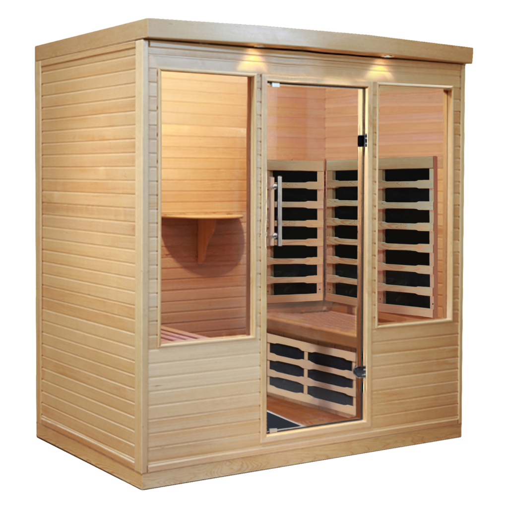 Canadian Spa Company_KY-10010_Whistler 4 Person Far Infrared_Sauna_10 Heater