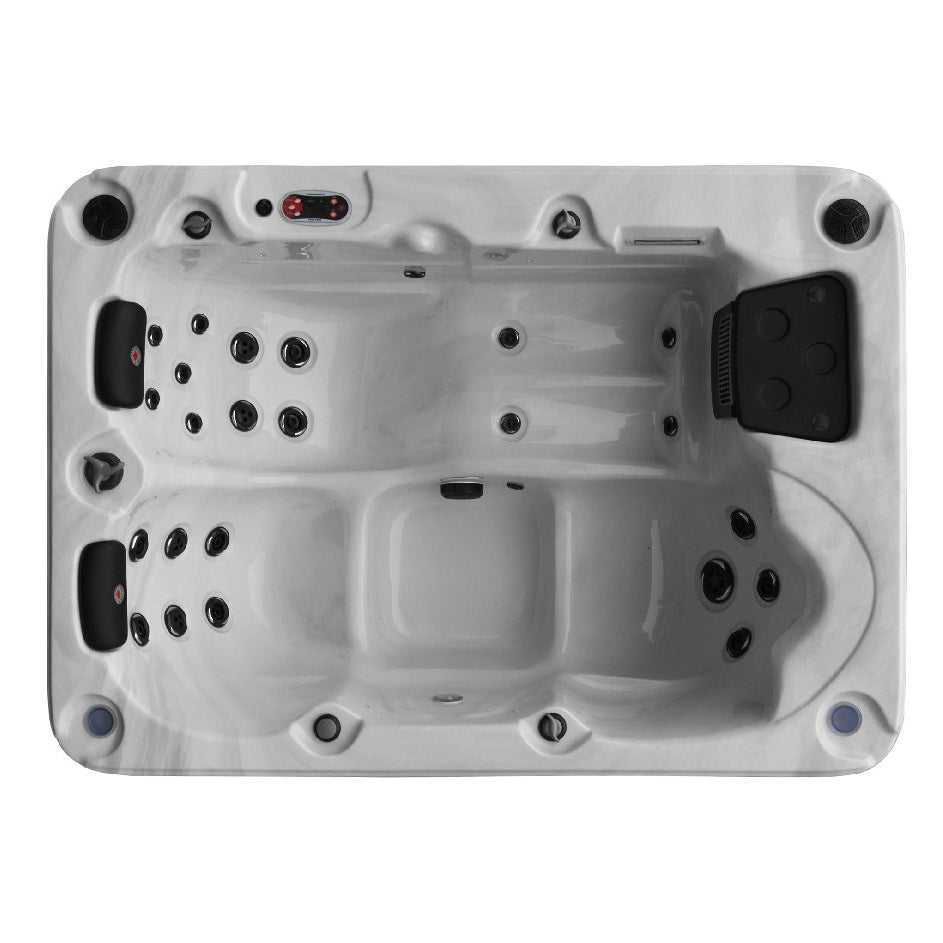 Canadian Spa Company_KH-10033_Montreal_Rectangular_Plug_&_Play_4-Person_24 -Jet Hot Tub_with loungers__Blackout Insulation_UV Light Water Care