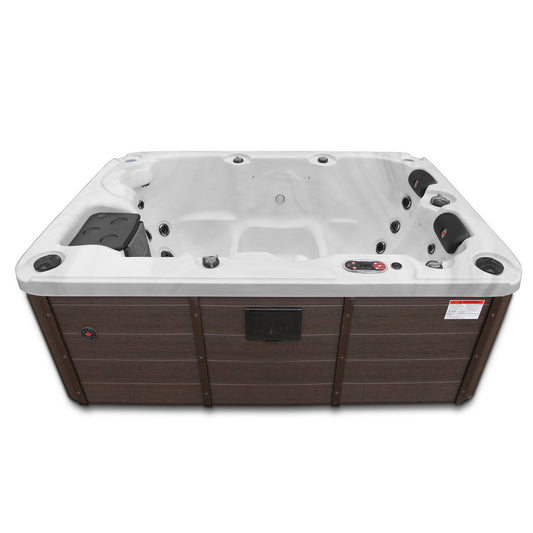 
Canadian Spa Company_KH-10033_Montreal_Rectangular_Plug_&_Play_4-Person_24 -Jet Hot Tub_with loungers__Blackout Insulation_UV