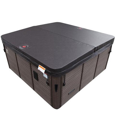 Canadian Spa Company_KH-10024_Niagara_Square_6-Person_49 -Jet Hot Tub_Blackout Insulation_UV Light Water Care_Lounger