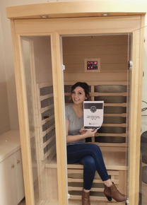 Ex-display Chilliwack far infrared sauna