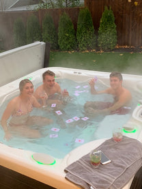 Waterproof Playing Cards, 2X deck of 54 cards each, perfect for hot tub, camping, festivals, picnic and outdoor