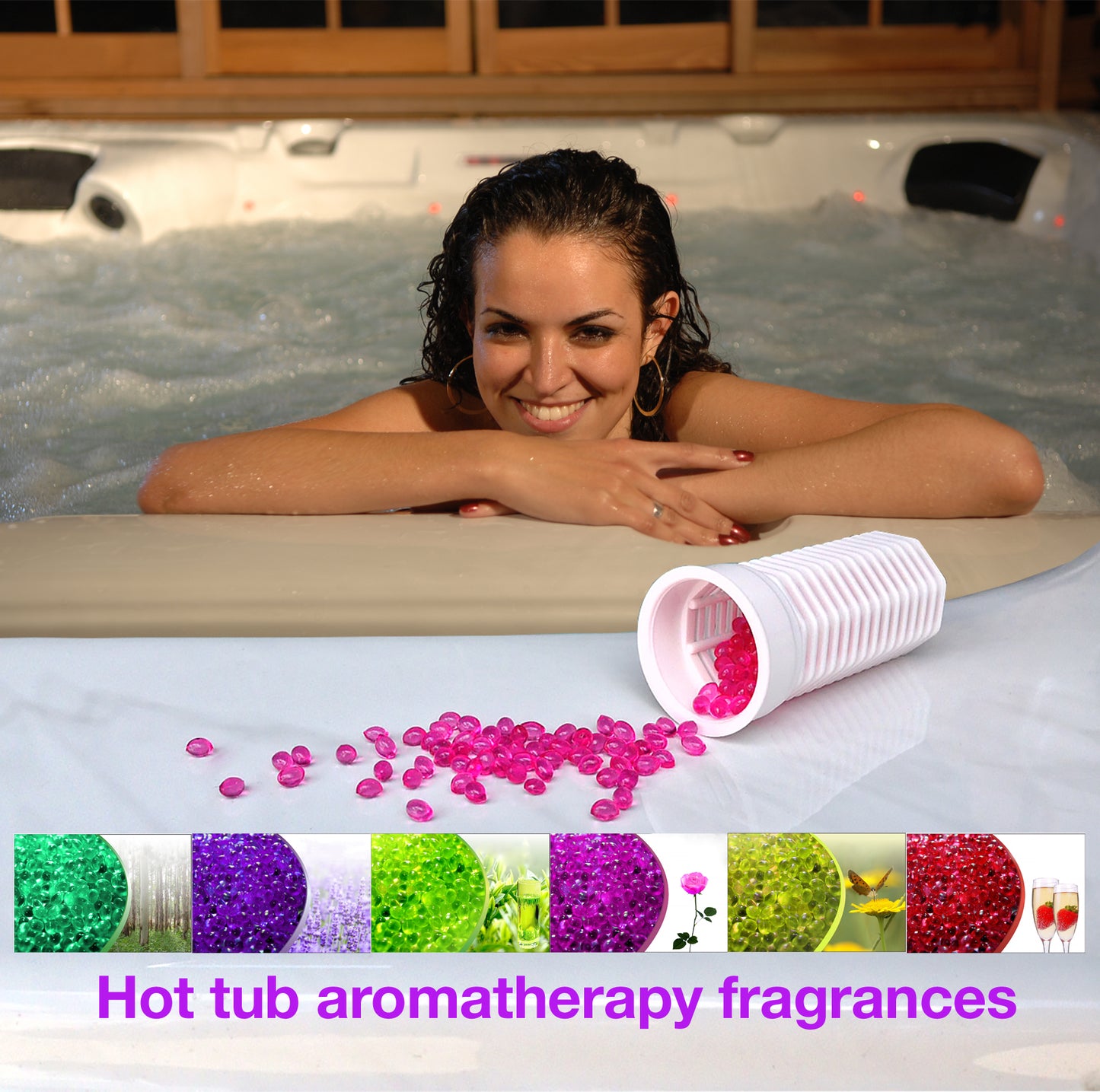 
Spa Fragrance Aromatherapy Bead Cartridge -  Time Strawberry Champagne