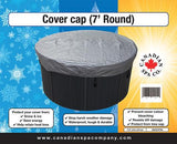 Canadian Spa Company_KA-10022_Cover Weather Guard _Round 213cm / 7ft_Waterproof, UV resistant, and durable_Hot Tubs