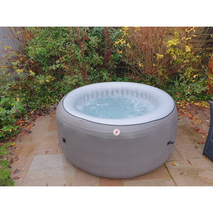 2023 Grand Rapids Inflatable 110-Jet 4-Person Hot Tub with LED Light